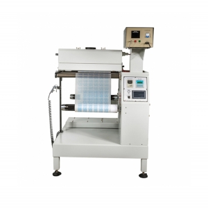 This automatic rewinding machine with web guide is widely used to rewind various soft materials in roll form, such as plastic film, paper, medical gauze, non-woven fabric , aluminum foil, etc.