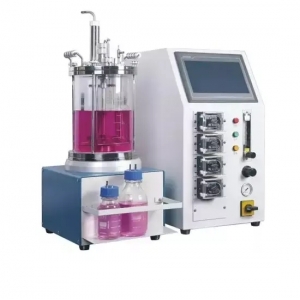 5L mechanically stirred glass bioreactor Plant cell culture bioreactor-HANKER