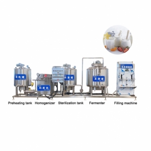 Milk Fermentation Production Line Yogurt Processing Machine Dairy Processing Line-HANKER