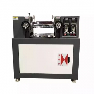 Small Desktop Open Mill Lab Rubber