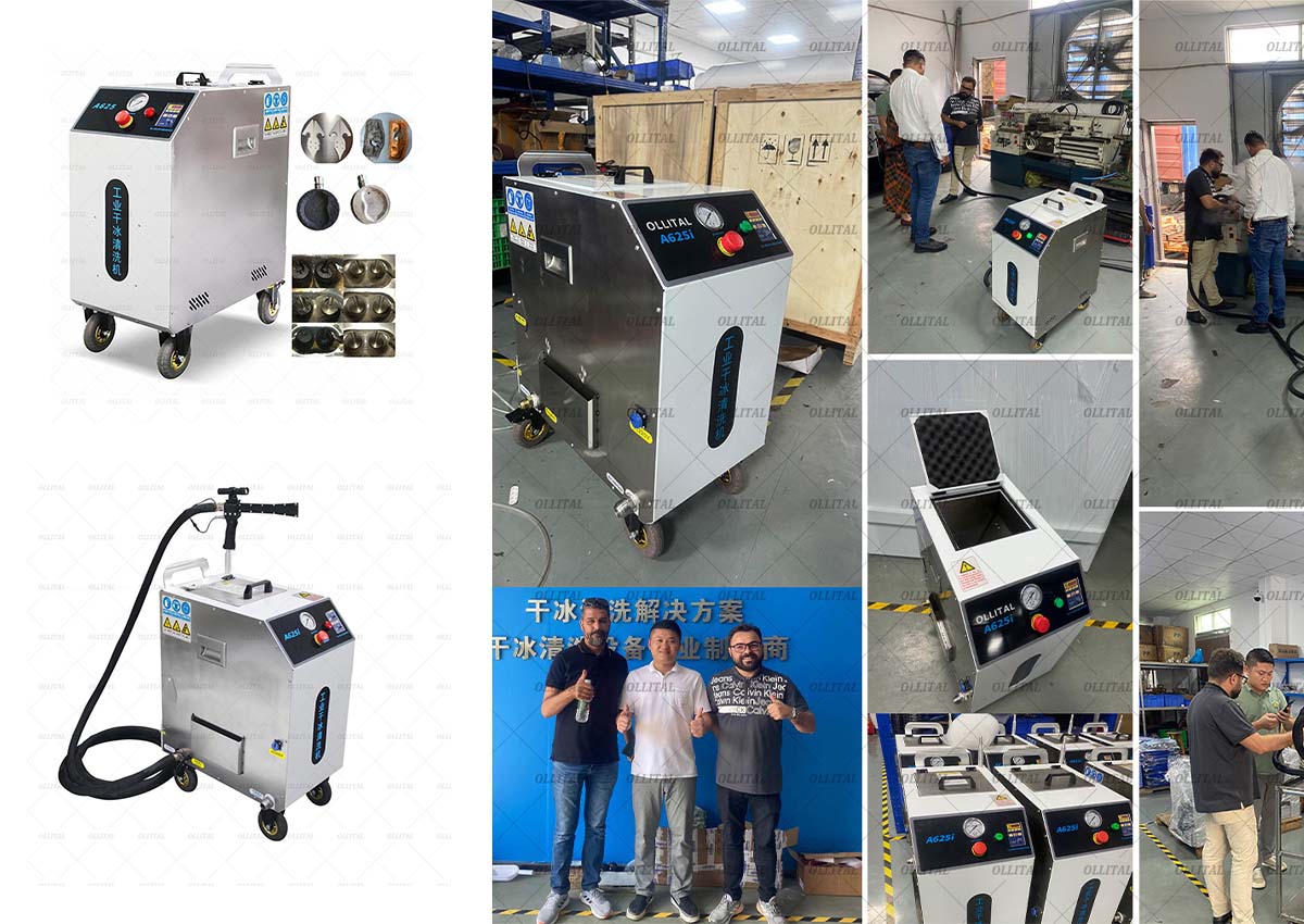 Technology empowers industrial cleaning: dry ice cleaning machines become the new favorite of the industry