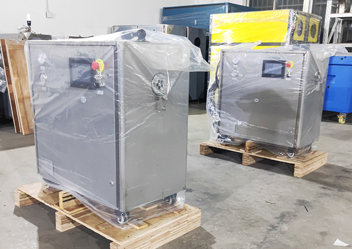 Our Industrial Dry Ice Machine Ready for Shipment to Romania