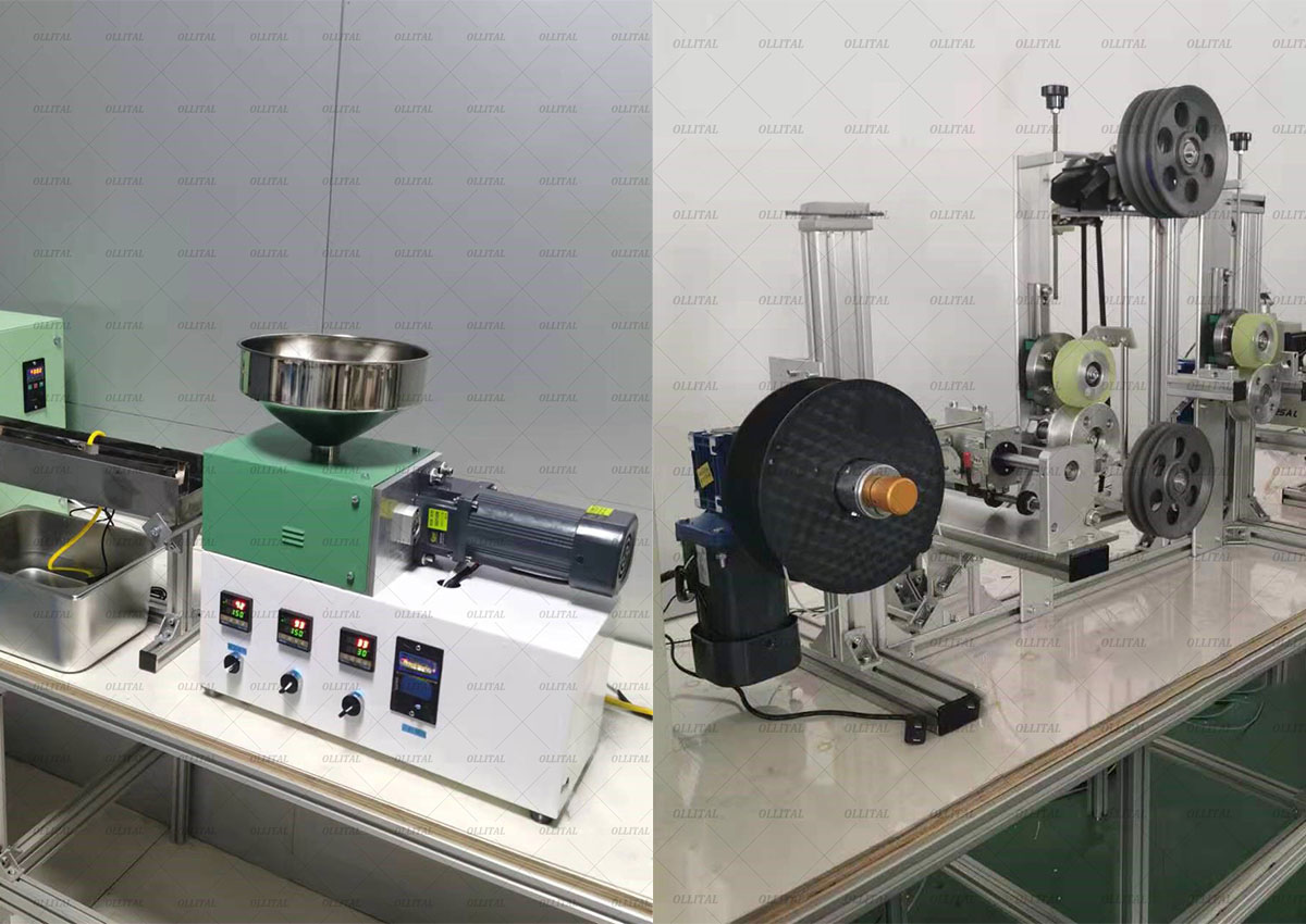 Intelligent temperature-controlled extruder, precise plasticization of each raw material